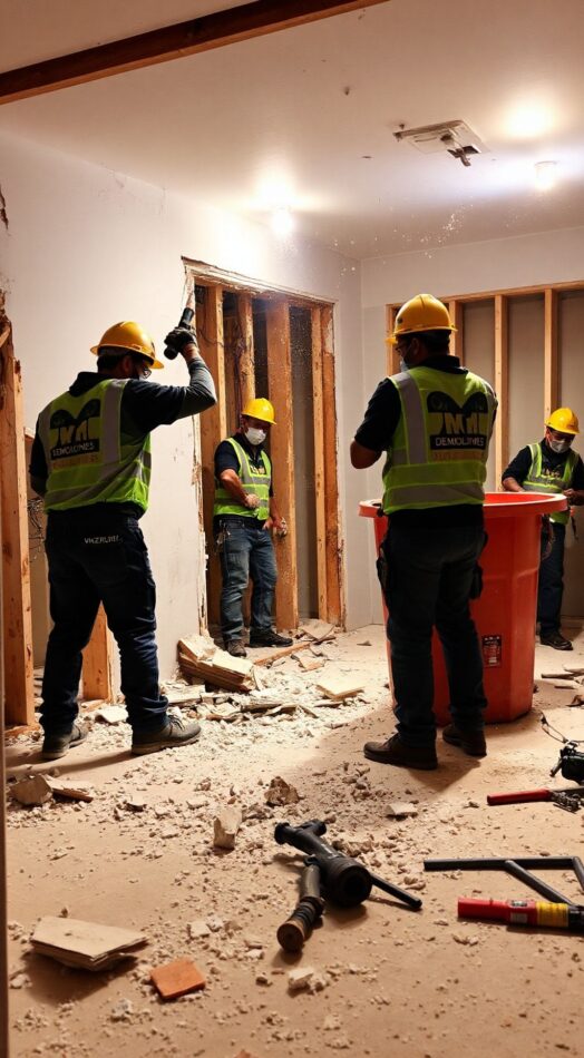 Demoliciones interiores para reformas en Manresa