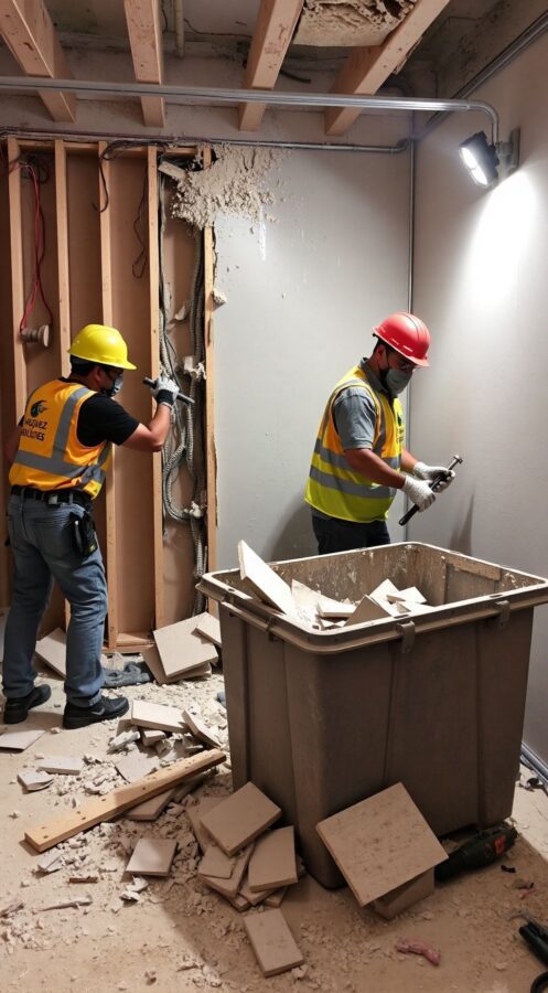 Servicio de demolición de interiores en Santa Coloma de Gramenet