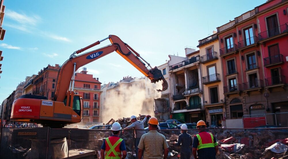 Derribos y demoliciones en Barcelona